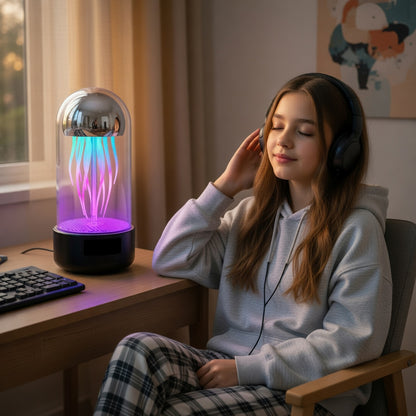 Jellyfish Lamp Bluetooth Speaker